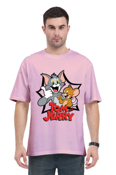 Tom & Jerry Oversized Tshirt - Image 2