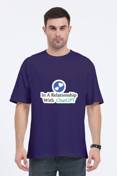 Chatgpt lover Oversized Tshirt - Image 3