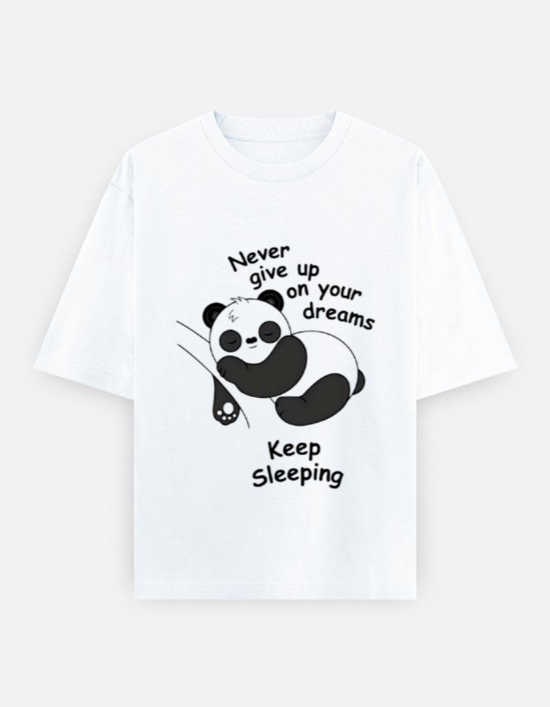 Panda Oversized T-Shirt