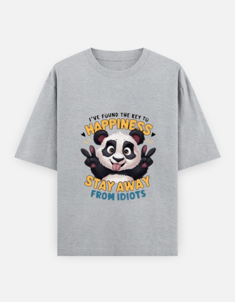Happiness Oversized T-Shirt